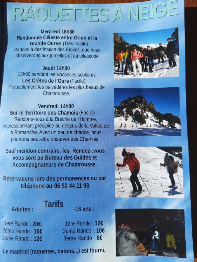 La Petite Foret Chamrousse 1700 Exteriér fotografie